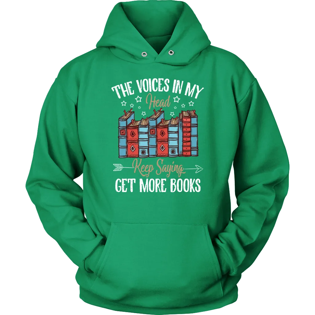 "Get More Books" Hoodie