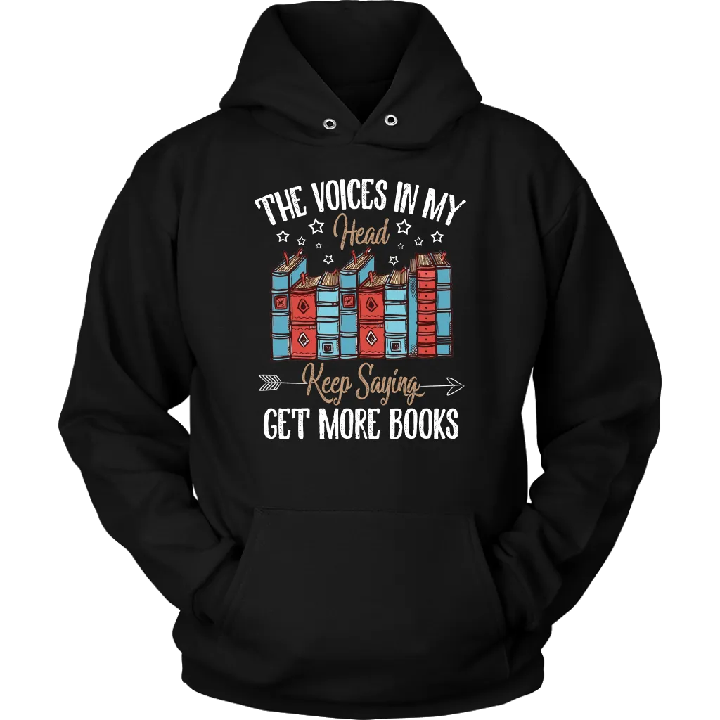 "Get More Books" Hoodie