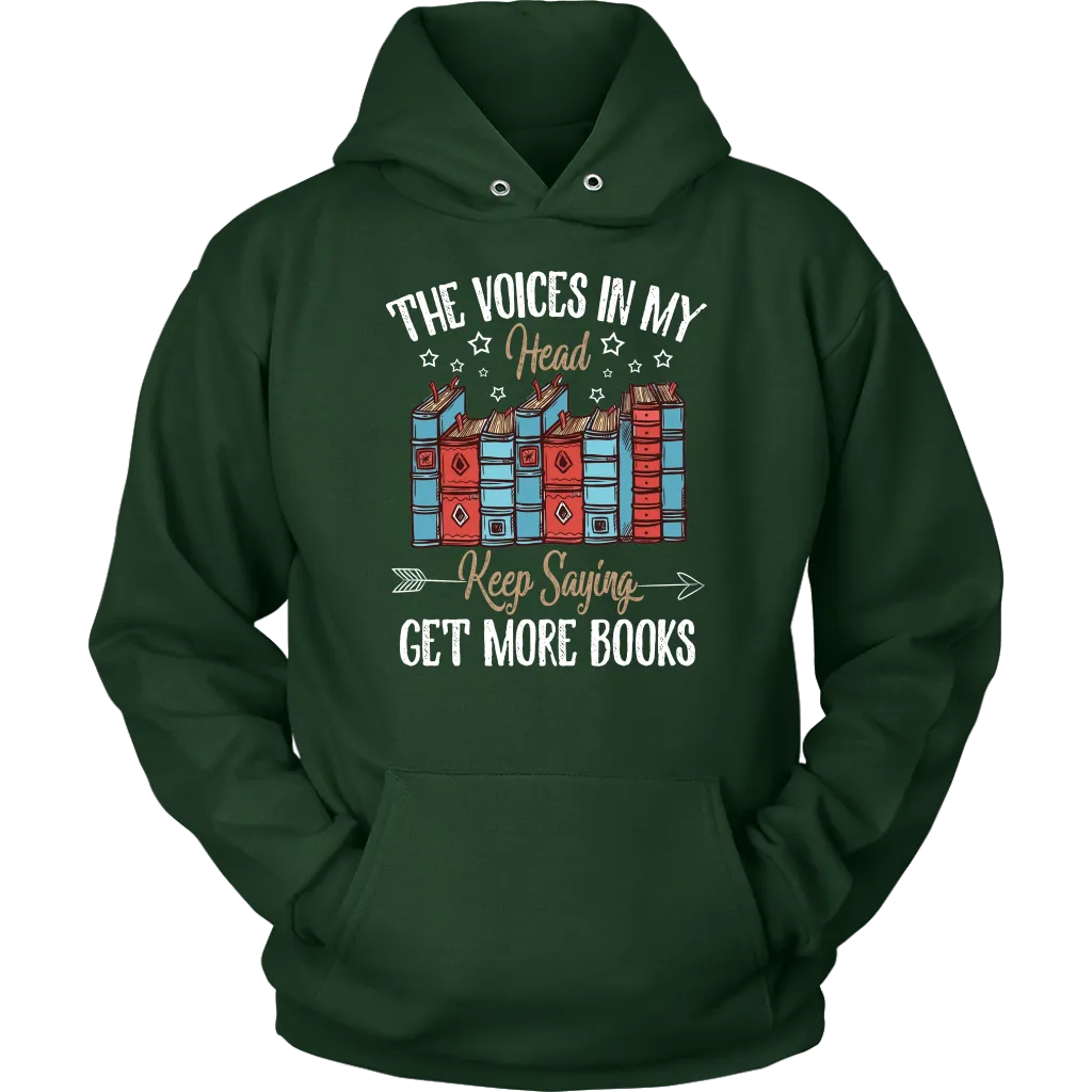 "Get More Books" Hoodie