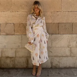 Shells Jaspre Wrap Skirt