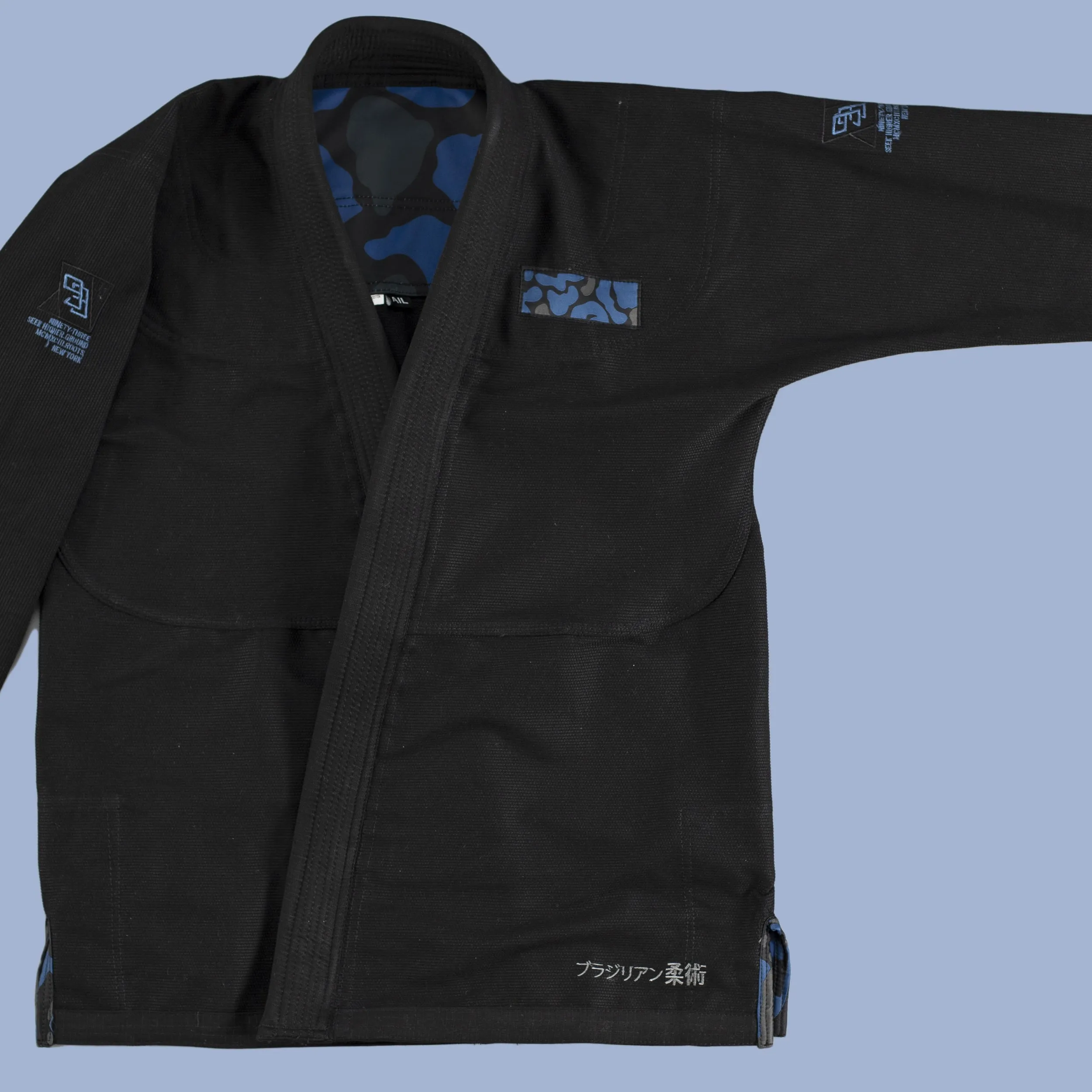 SLATE CAMO Black Jiu Jitsu Gi