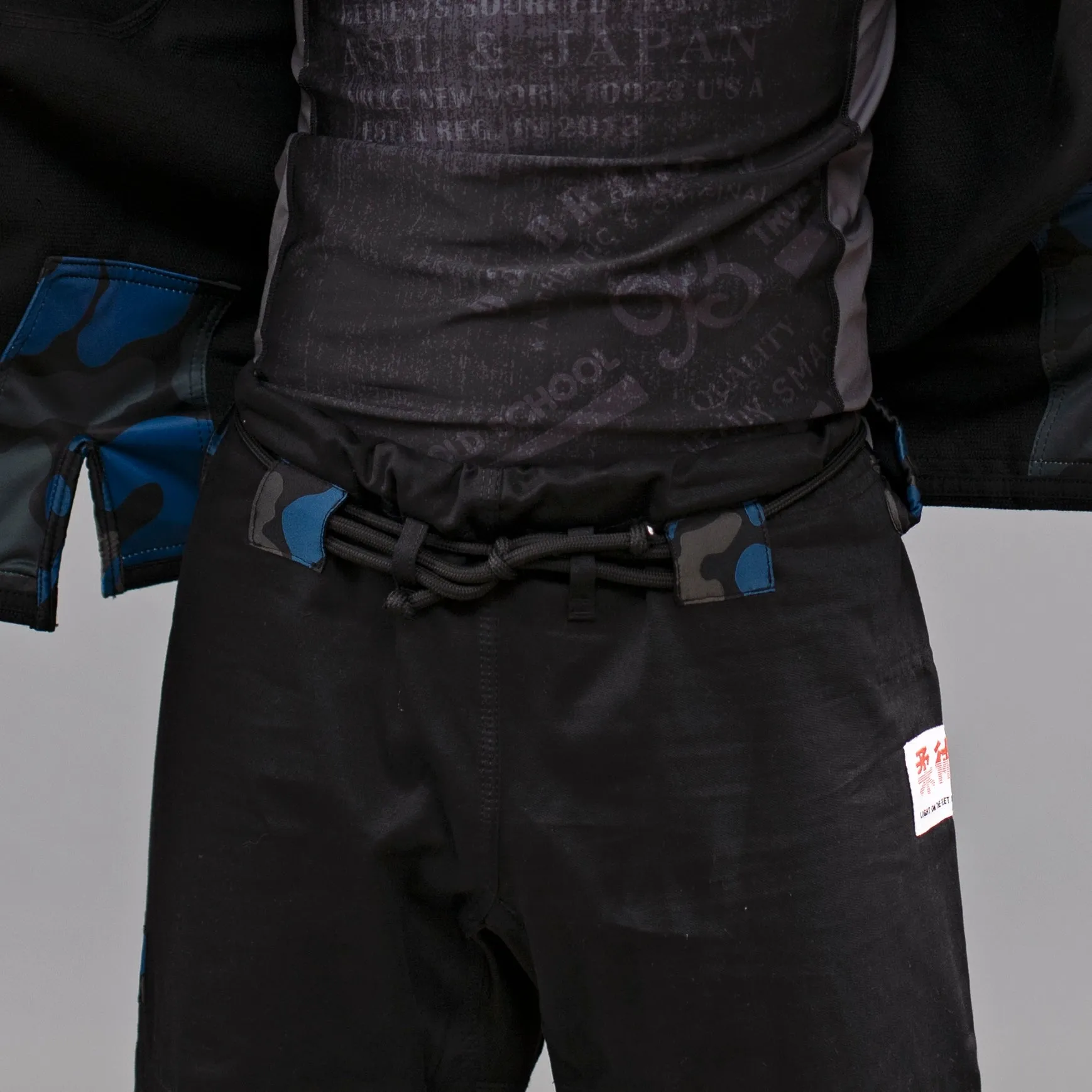 SLATE CAMO Black Jiu Jitsu Gi