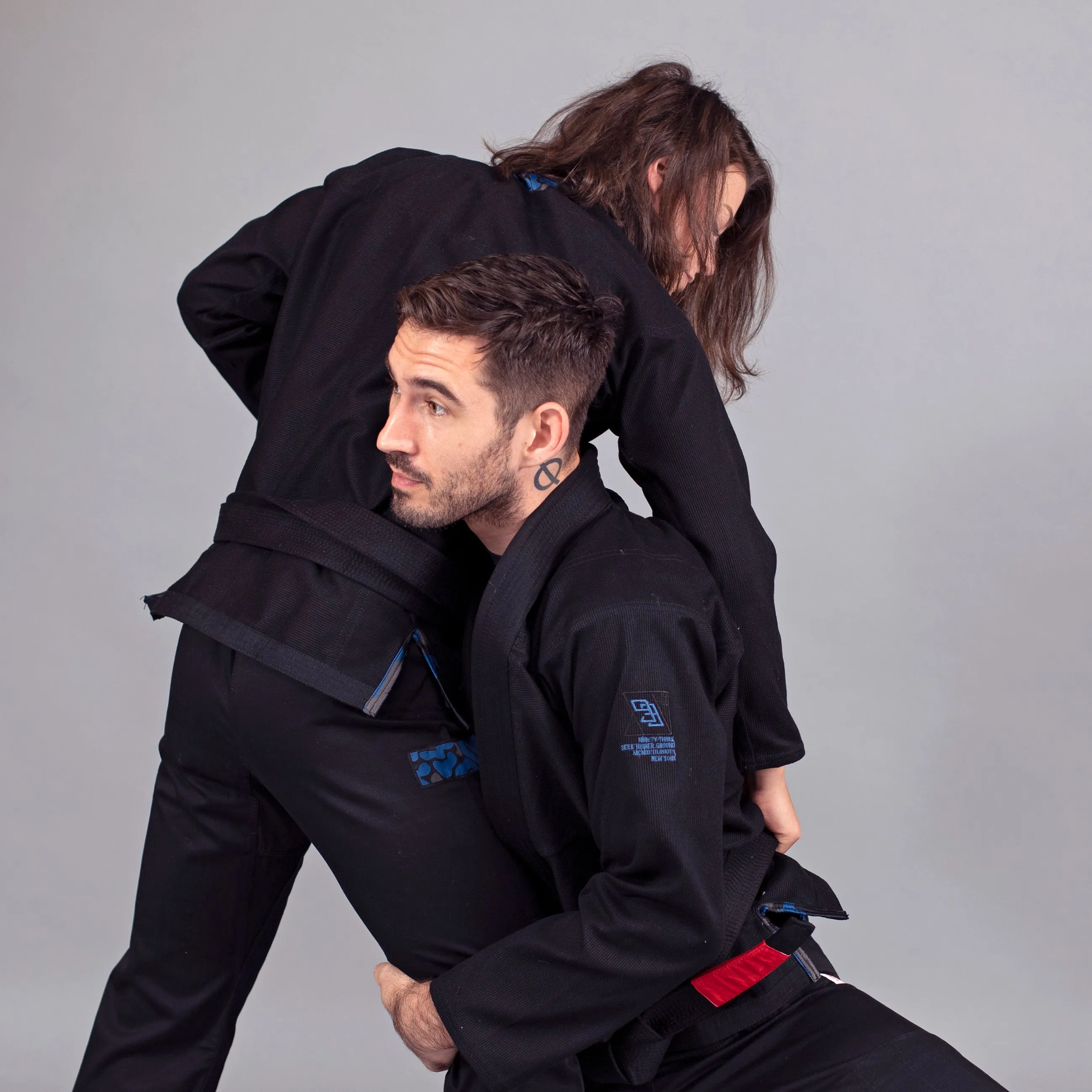 SLATE CAMO Black Jiu Jitsu Gi