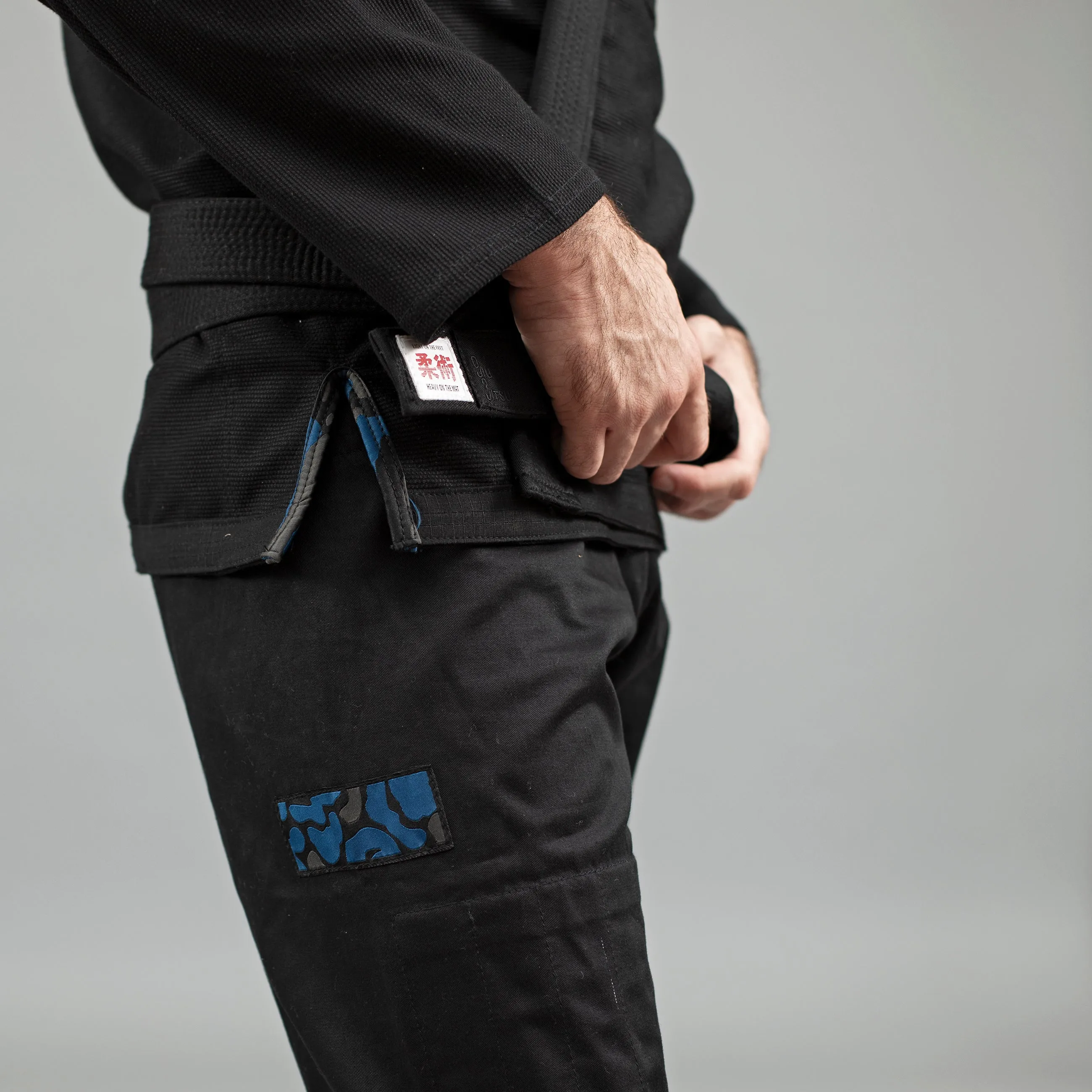 SLATE CAMO Black Jiu Jitsu Gi