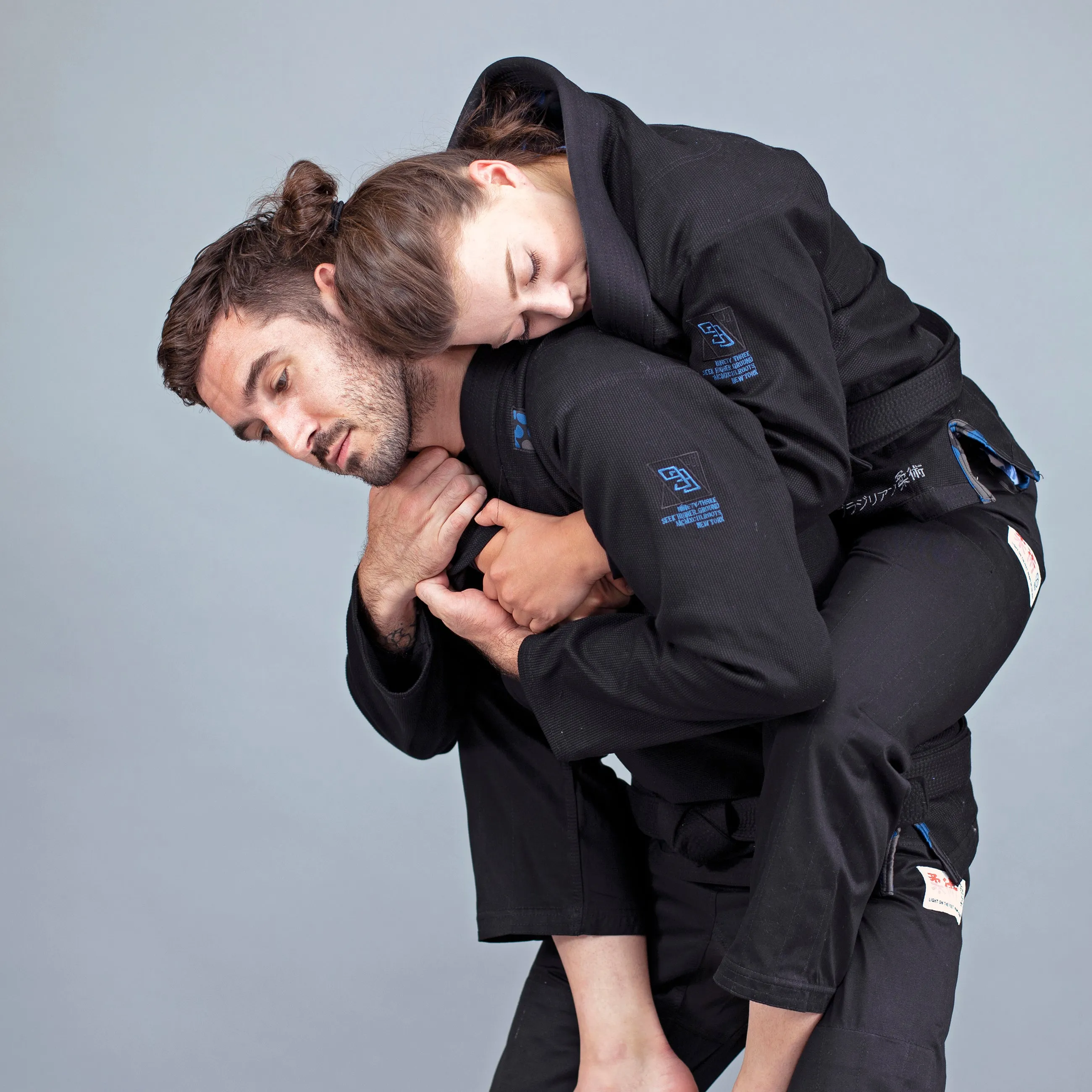 SLATE CAMO Black Jiu Jitsu Gi