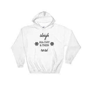 Sleigh & Rosé Christmas Hoodie