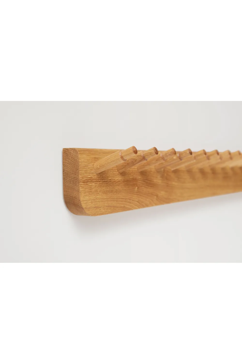 Solid Oak Coat Rack L | Form & Refine Echo