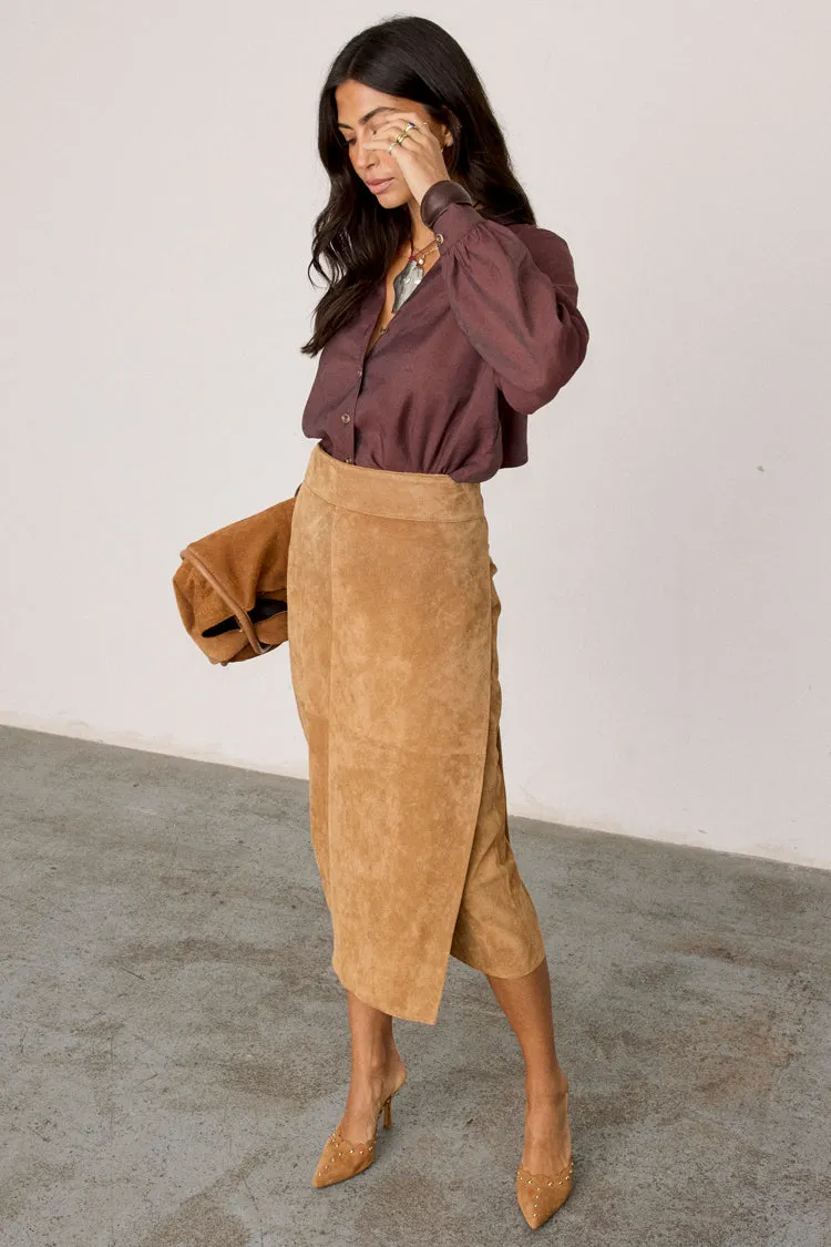 Suede Jaspre Skirt