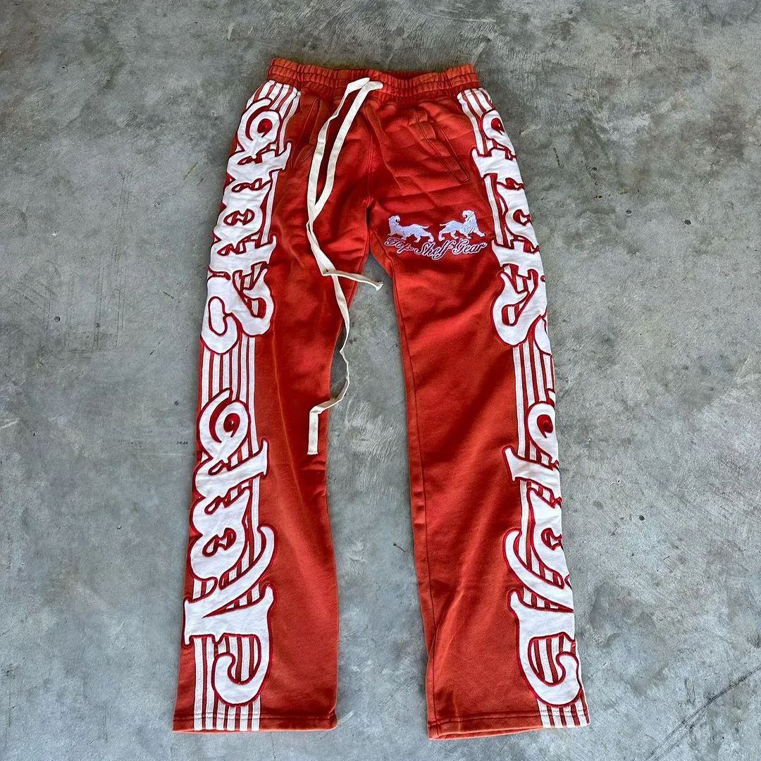 Unisex Vale Graphic Flared Sweats Trousers