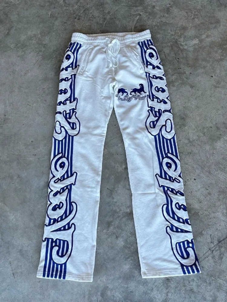 Unisex Vale Graphic Flared Sweats Trousers