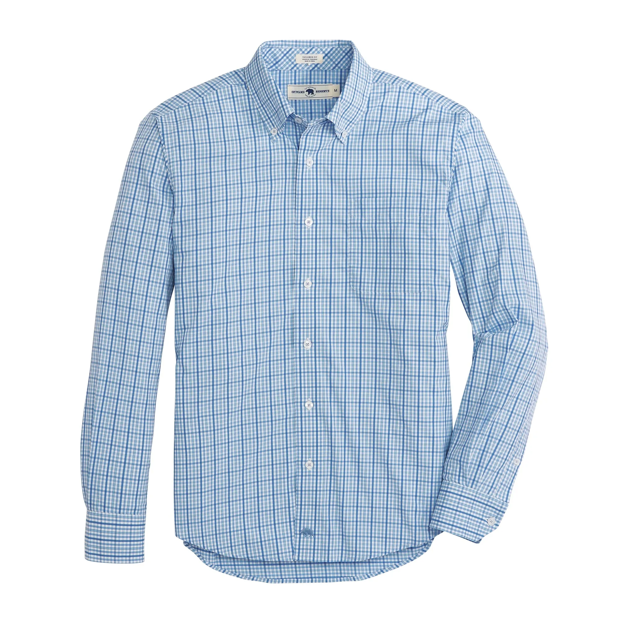 Wylie Tailored Fit Performance Button Down