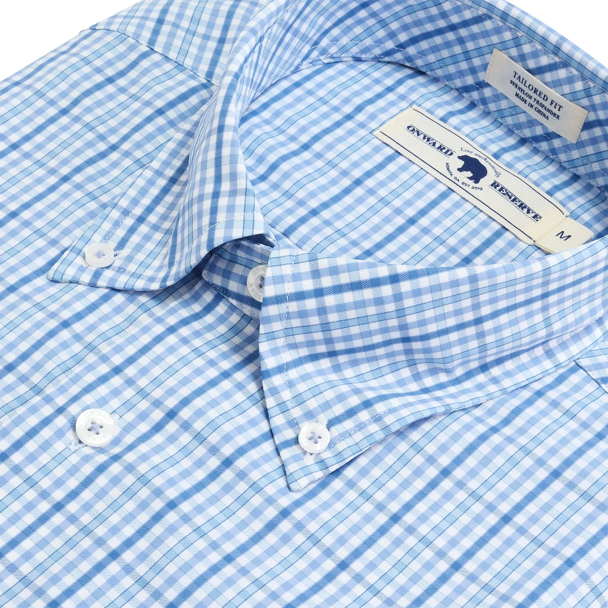 Wylie Tailored Fit Performance Button Down