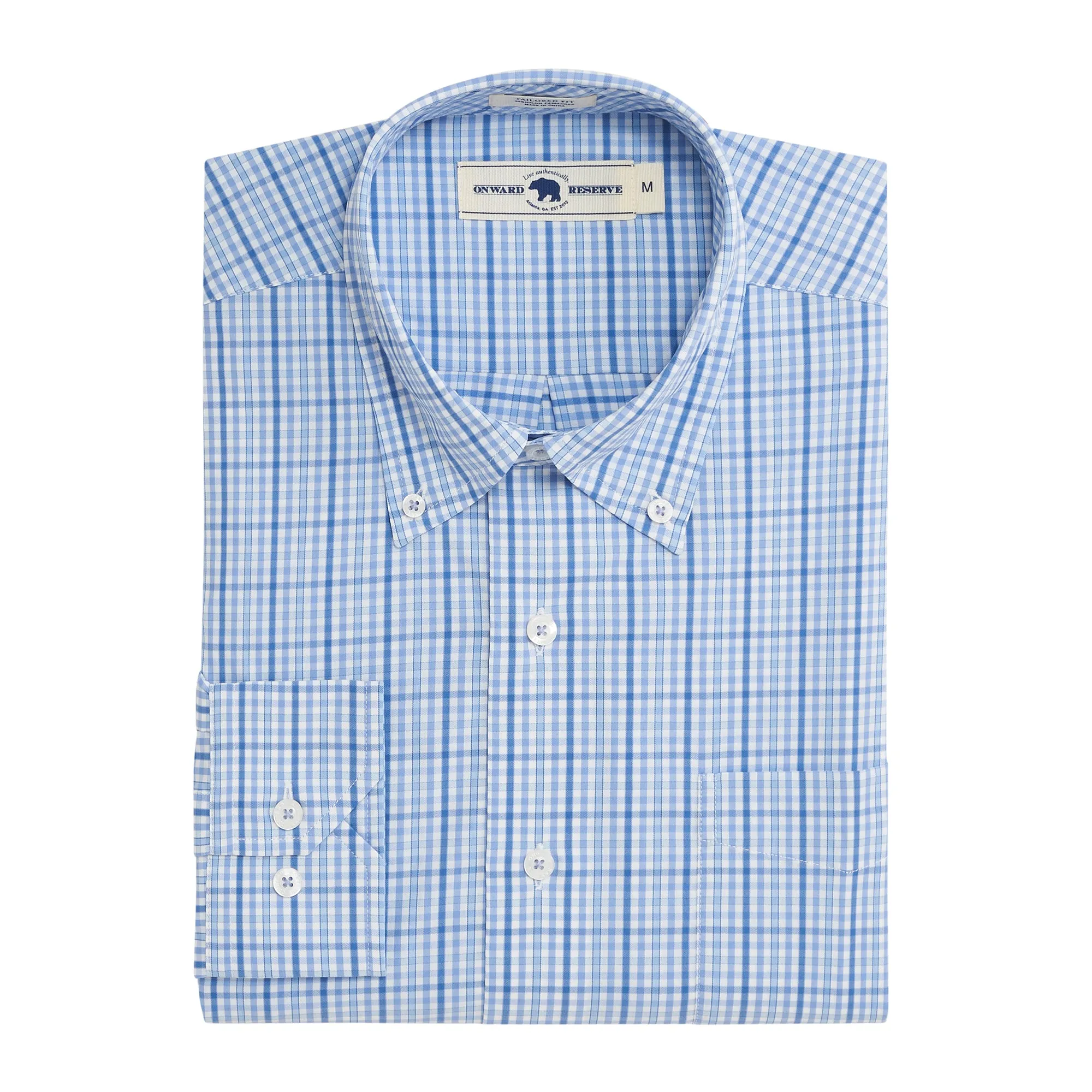Wylie Tailored Fit Performance Button Down
